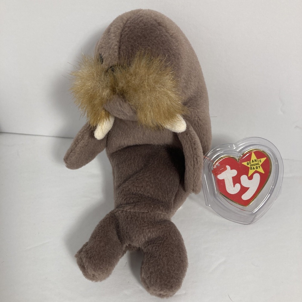 Ty 4082 Beanie Baby Plush Animal Jolly Walrus Style  1996‎